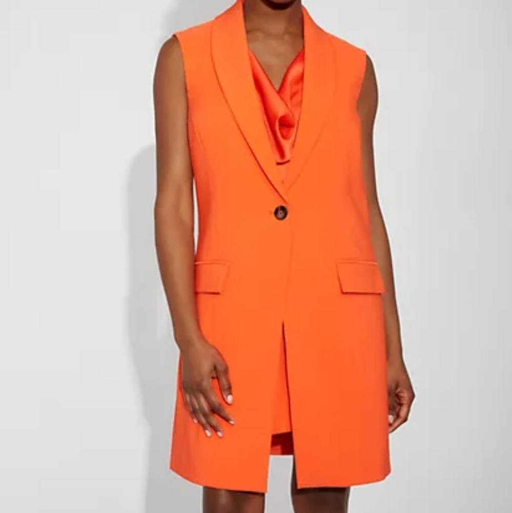 One button vest Gabrielle Union collection